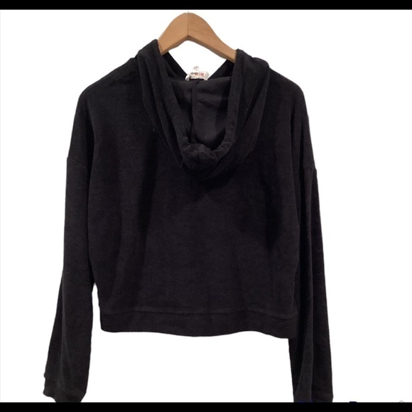 DRAWSTRING Black Oversized Hoodie from Nordstrom Size M - Picture 3 of 4